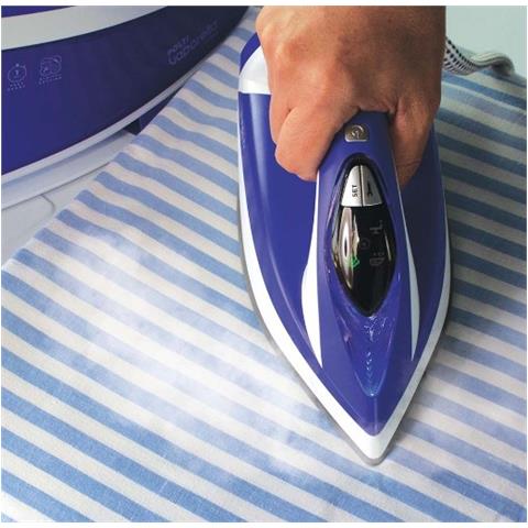 Vaporella Express VE30.30 Ferro da Stiro con Caldaia Continua Potenza 2200 Watt Colore Blu / Bianco - Foto 6