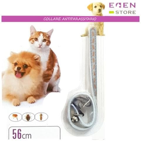 Collare Antiparassitario Cane Gatto Antipulci Zecche Pulci Margosa 56cm - Foto 1