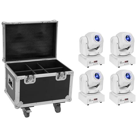 Set 4x Led Tmh-s60 Moving-head-spot Ws + Case (20000956) - Foto 1