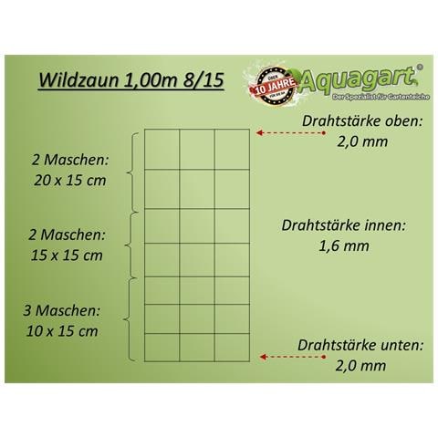 200m, Rete Di Protezione Da Animali Selvatici, Rete Per Zona Boschiva, Rete Annodata, Rete Pastorale, Rete Metallica 100/8/15l - Foto 2