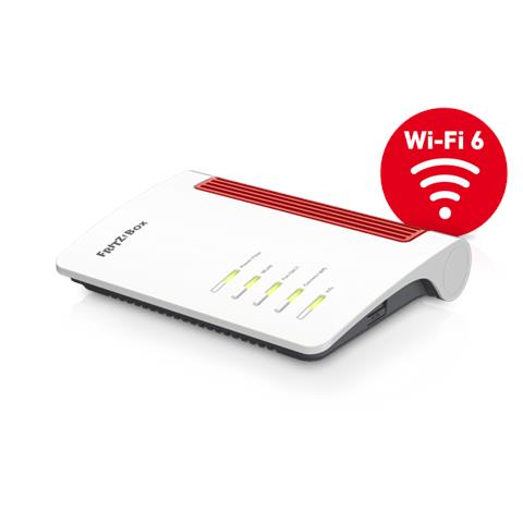 Router Wireless FRITZ!Box 5530 Dual-band (2.4 GHz / 5 GHz) 3 Porte RJ-45 Colore Bianco - Foto 2