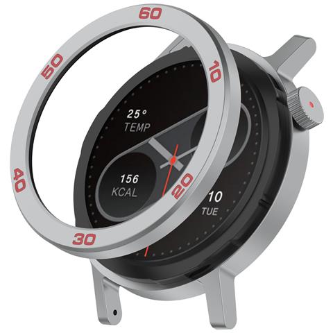 Custodia Per Orologio + Protezione Per Lo Schermo Per Cmf Watch Pro2 Silver - Foto 6