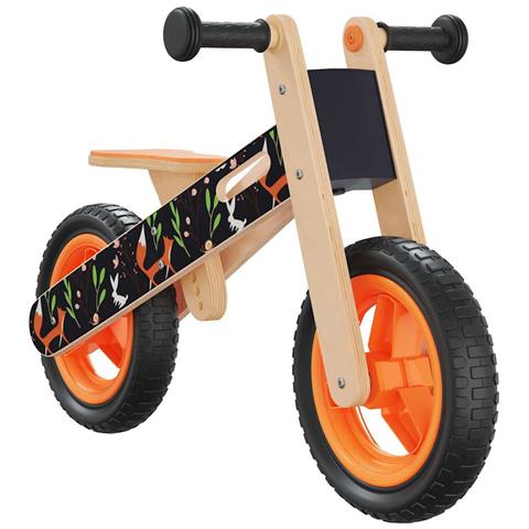 Bicicletta Senza Pedali per Bambini Arancione Stampato - Foto 1