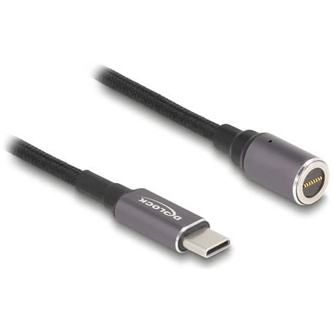 Cavo di ricarica per portatile da USB Type-C femmina a connettore magnetico a 8 pin 15 cm - Foto 1