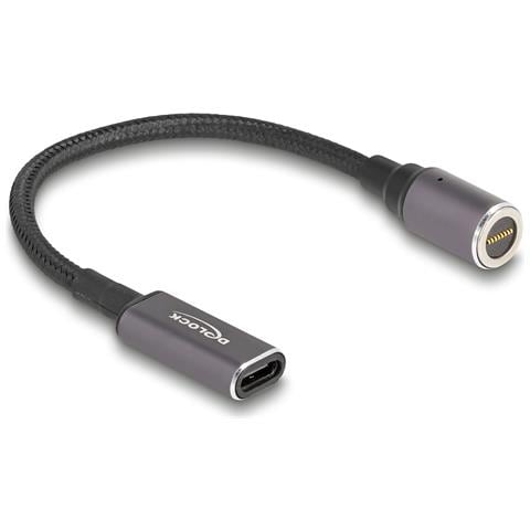 Cavo di ricarica per portatile da USB Type-C femmina a connettore magnetico a 8 pin 15 cm - Foto 3