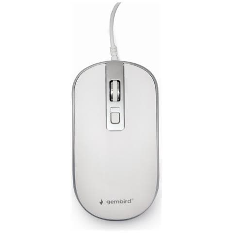 MUS-4B-06-WS mouse Ufficio Ambidestro USB tipo A Ottico 1200 DPI - Foto 3