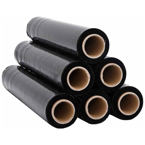 Film Estensibile 6 Pz Nero 20 M 50 Cm X 300 M - Foto 2