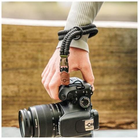 C-rope Claw Tracolla Fotocamera Nylon Marrone - Foto 3