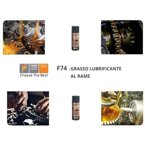 F74 Grasso Rame Alte Temp. 400 - Foto 2