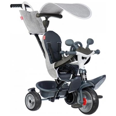 Smoby - Baby Driver - Triciclo Baby Driver Grigio - Foto 1