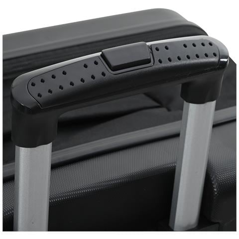 Valigia Pieghabile Hard Shell 28'' Nera 50x30x76 cm ABS - Foto 9