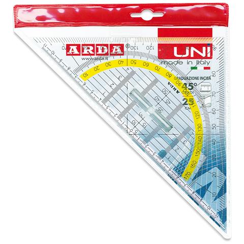 GEO400PSS righello Righello da scrivania 250 mm Plastica Trasparente 1 pz - Foto 2