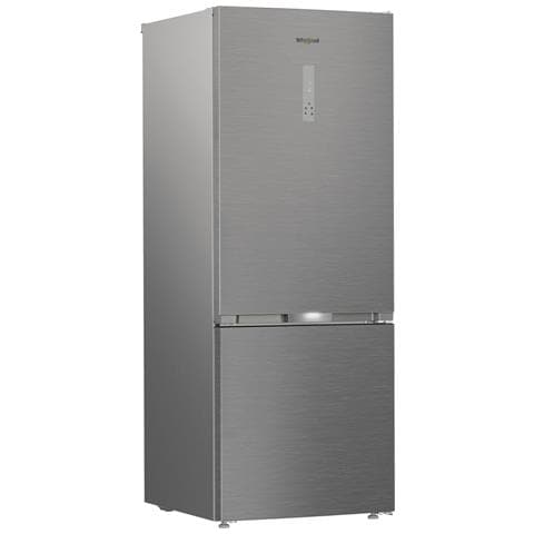 WHK2 6494 X6E Frigorifero combinato a libera installazione, Dual No Frost, 70 cm, classe C, Pearl Inox, 39db, h 192 cm - Foto 2