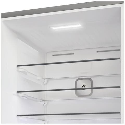 WHK2 6494 X6E Frigorifero combinato a libera installazione, Dual No Frost, 70 cm, classe C, Pearl Inox, 39db, h 192 cm - Foto 7