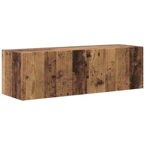 Mobile TV da parete Legno vecchio 60 x 31 x 29.5 cm - Foto 1
