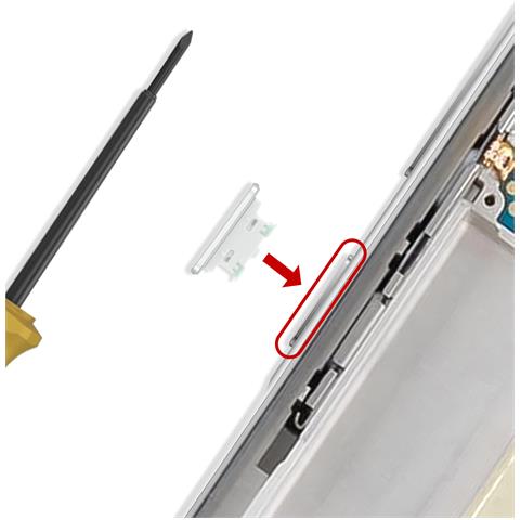 Pulsante Di Accensione Originale Per Galaxy A36 Marcia E Arresto, Bianco - Foto 2