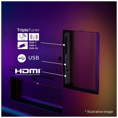 Ambilight 65MLED910/12 TV 165,1 cm (65") 4K Ultra HD Smart TV Wi-Fi Nero - Foto 7