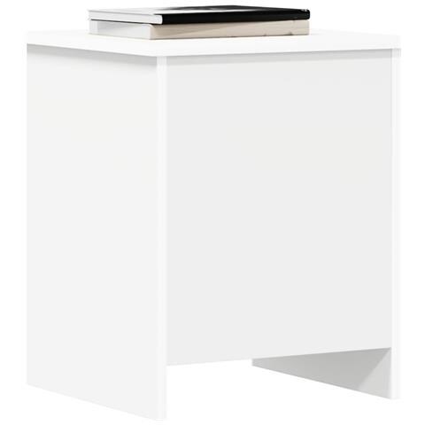 Cassa di stoccaggio Bianco 40 x 40 x 50 cm Legno ingegnerizzato - Foto 2