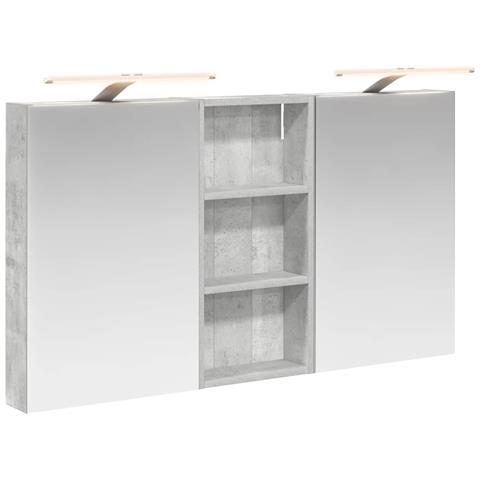 Set di Armadi da Bagno con porta 3 pcs 110 x 10,5 x 60,5 cm - Foto 1
