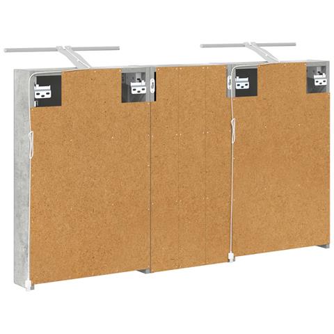 Set di Armadi da Bagno con porta 3 pcs 110 x 10,5 x 60,5 cm - Foto 9
