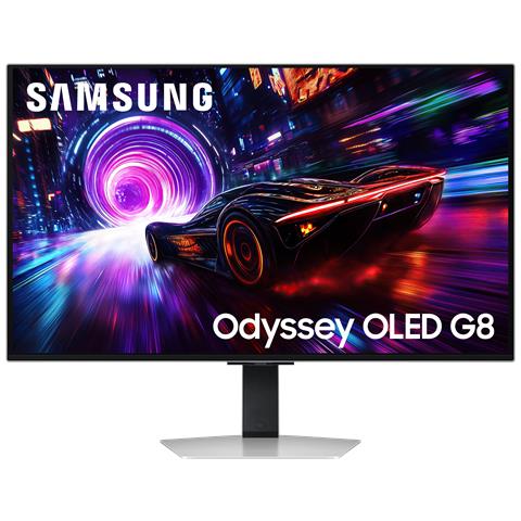 G81SF Monitor PC 81,3 cm (32") 3840 x 2160 Pixel 4K Ultra HD OLED Argento - Foto 1