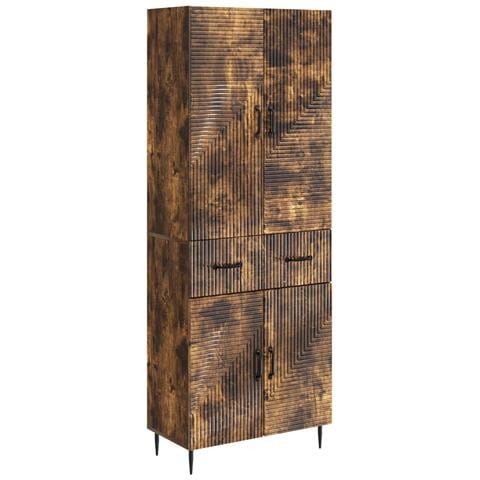 Set di armadi 2 pcs Rovere Fumo 66 x 34,5 x 89,5 cm - Foto 1