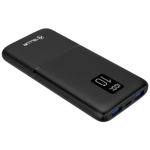 Batteria Esterna Nera Da 10000 Mah Tellur Pd102 Boost Pro - Foto 1