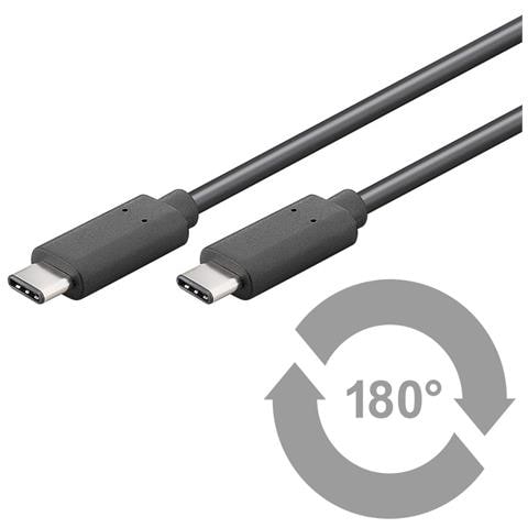 ICOC MUSB31-CMCM05 - Cavo SuperSpeed USB3.1 C Maschio / C Maschio 50cm Nero - Foto 1
