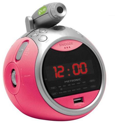 Radiosveglia MP3 / USB Gulli Rosa - Foto 1