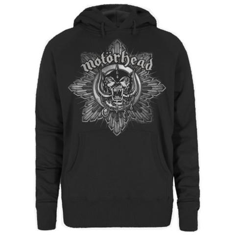 Motorhead - Pig Badge Black (Felpa Con Cappuccio Donna Tg. S) - Foto 1
