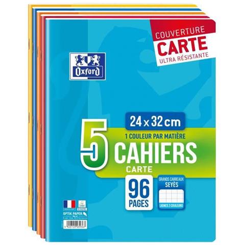 Scuola Set Di 5 Spillati Quaderni 24 X 32 Cm - Foto 6