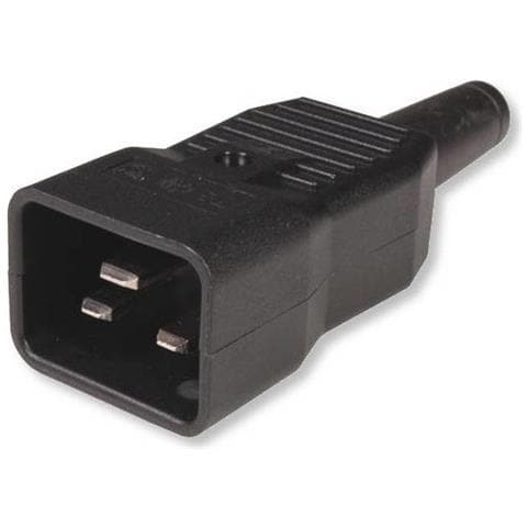 I-CASE STRIP-18C20 - Multipresa per rack 19'' 8 posti con interruttore e spina C20 - Foto 3