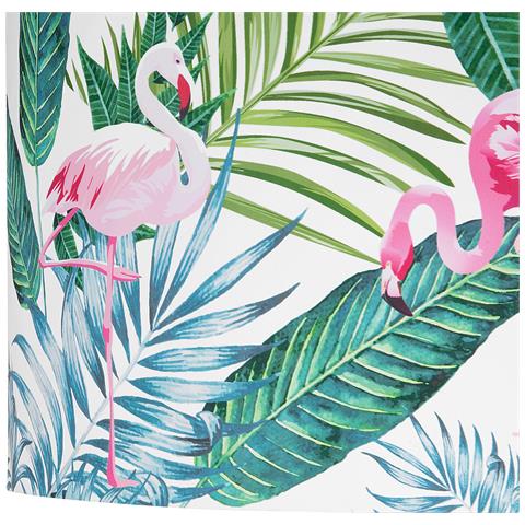 Lampadario Bianco Motivo Giungla Flamingo - Foto 15