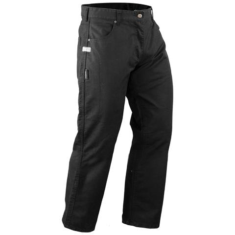 Pantaloni Moto Idrorepellente Inserti Aramid Protezioni Omologate Ce Nero 36 - Foto 1