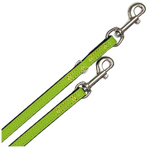 Guinzaglio Di Cuoio In 10 colori E 4 dimensioni (10 - 22 mm Di Larghezza / 200 cm Di Lunghezza) In 3 posizioni - Foto 2