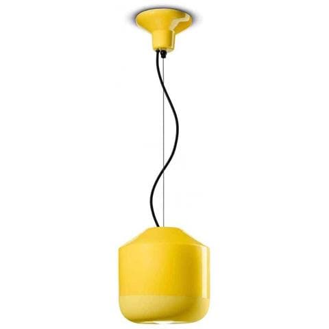 Lampada A Sospensione Decò Piccola D24 C2540-gia Colore Giallo - Foto 1