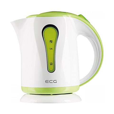 verde Rk 1022 - Bollitore Elettricoindicatore Del Livello Di Alta Dell'acqua Illuminatoin Plastica Qualitàsenza Bpacapacità 1 L900-1100 Win Plastica1 Lcolore: Verde Bianco - Foto 1