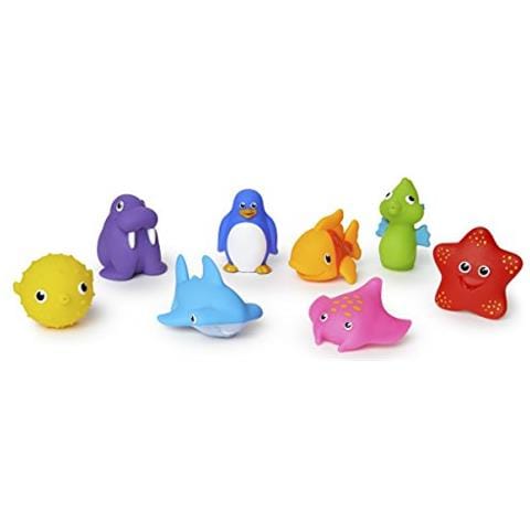 Ocean Bath Squirts - 8 Pack Giochi per il bagno Multicolore - Foto 1