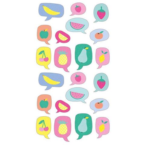 Adesivi Puffies 3d Tutti Frutti Philacteres - Foto 1