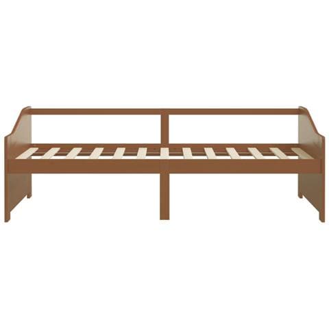 Divano Letto A 3 Posti Miele In Legno Massello Di Pino 90x200cm - Foto 2
