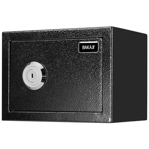 Cassaforte Di Sicurezza Acciaio Meccanica Con Chiave Doppia Serratura 17x23x17cm - Foto 2