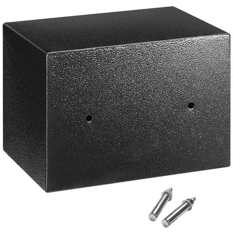 Cassaforte Di Sicurezza Acciaio Meccanica Con Chiave Doppia Serratura 17x23x17cm - Foto 5