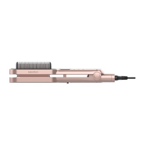 Waver & Brush Keration, per onde perfette, Massima Protezione della Cheratina, Calore Gentile sui capelli,, Tecnologia Micro Glitt, Temperatura regolabile - Foto 2