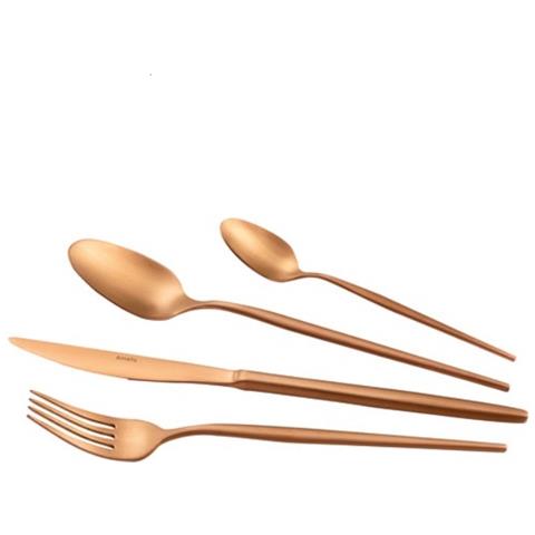 Set Posate 24 Pezzi Rame - 1114aeaf11c40 - Foto 1