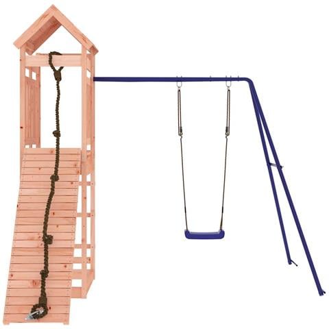 Set Da Gioco Da Esterno In Legno Massello Di Douglas - Foto 3