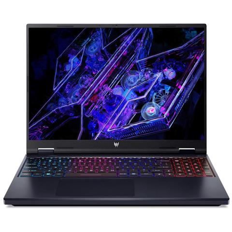 Predator PHN16-72-74XC Intel® Core™ i7 i7-14650HX Computer portatile 40,6 cm (16") WUXGA 16 GB DDR5-SDRAM 1 TB SSD NVIDIA GeForce RTX 4060 Wi-Fi 6E (802.11ax) Windows 11 Home Nero - Foto 2
