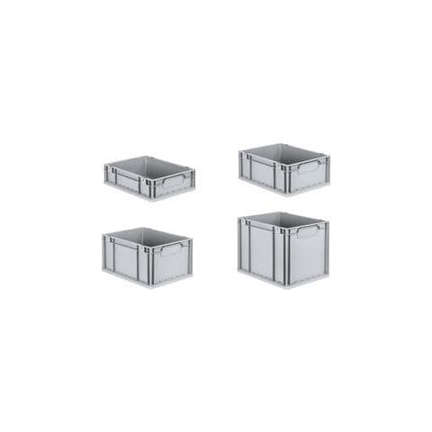 Aufbewahrungsbox Profiplus Euroeco C417, Grau Eurobox Aus Pp, Geschlossene Griffe, Widerstandsfhig - 1 Stck (456802) - Foto 1