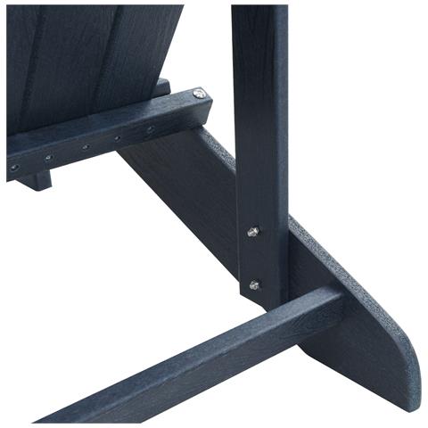 Sedi Adirondack 2 pcs Blu Navy 74x82x90 cm HDPE, Sedia Adirondack Blu Navy 74x82x91 cm HDPE - Foto 9
