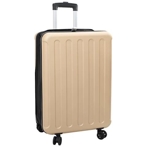 "Valigia Pieghevole Hard Shell 24"" Champagne 43x27x66 cm ABS" - Foto 1