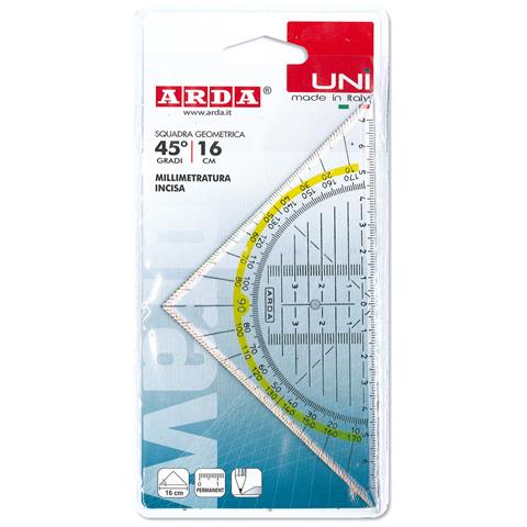 GEO300SS righello Righello da scrivania 160 mm Plastica Trasparente 1 pz - Foto 2